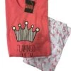 Pigiama Donna 100% Cotone Lungo THINK PINK 2000 Outlet -Moda Lingerie Negozio 2000b
