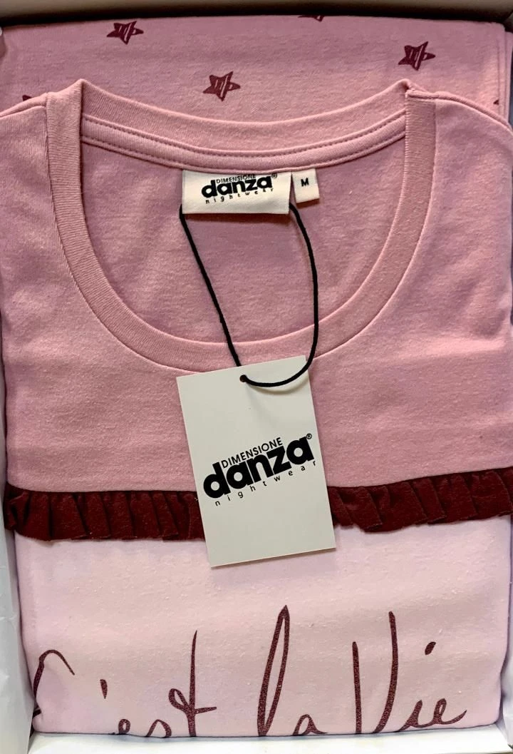 Pigiama Donna Caldo Cotone Interlock Dimensione Danza 20151 4 Pigiama Donna Caldo Cotone Interlock Dimensione Danza 20151 - immagine 2