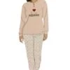 Pigiama Donna 100% Cotone Caldo Invernale You&me 270