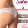 Slip Donna Brasialiano Pizzo Cotonella CD284 -Moda Lingerie Negozio 284