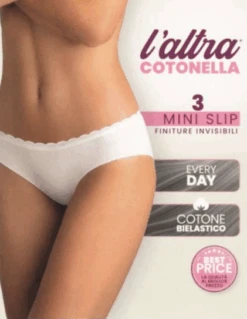 Slip Donna Cotone Elasticizzato Cotonella CD286