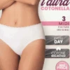 Slip Donna Midi Cotone Elasticizzato Cotonella CD293 -Moda Lingerie Negozio 293