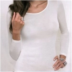Maglia Donna Manica Lunga Lana E Seta Emmebivi 91404 3 Maglia Donna Manica Lunga Lana E Seta Emmebivi 91404
