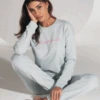 Tuta Donna Cotone Garzato Jadea Home 3150