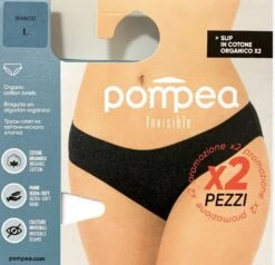 Slip Donna Invisibile Cotone Elasticizzato Pompea Essential