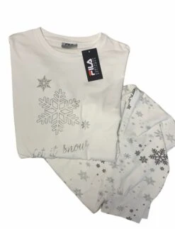 Pigiama Donna Fila 4069 Cotone Caldo Invernale 5 Pigiama Donna Fila 4069 Cotone Caldo Invernale -Moda Lingerie Negozio 4069 b