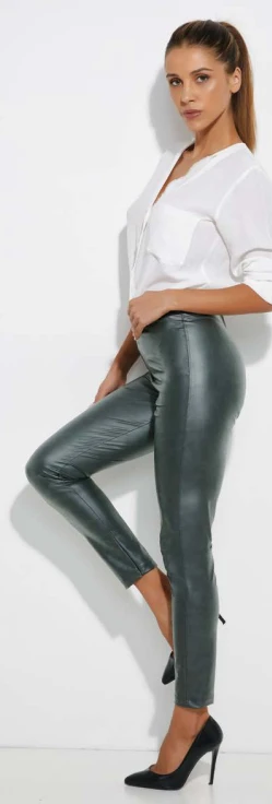 Leggins Donna Similpelle Jadea 4395 4 Leggins Donna Similpelle Jadea 4395 - immagine 2