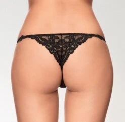 Tanga Donna Brasiliana Pizzo Infiore 5104 -Moda Lingerie Negozio 5104