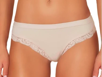 Perizoma Donna Cotone Modal E Pizzo Jadea 519 4 Perizoma Donna Cotone Modal E Pizzo Jadea 519 - immagine 2