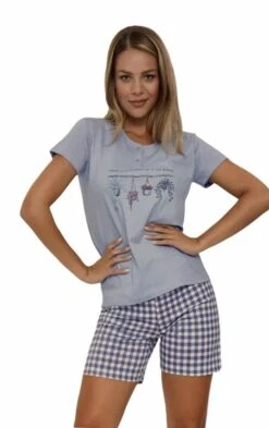 Pigiama Donna Corto 100% Cotone IL GRANCHIO Lady 815 Special Price