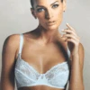Reggiseno Pizzo Con Ferretto Coppa C Laura Biagiotti 90341 -Moda Lingerie Negozio 90341
