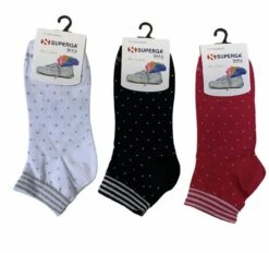 Calzino Donna Corto Bio Cotton Superga 1003