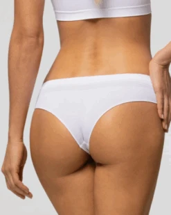 Slip Donna Brasiliana Microfibra Seamless Pompea -Moda Lingerie Negozio brasi di