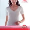 Maglia Donna Mezza Manica Lanacotone Liabel 5321 1036 -Moda Lingerie Negozio photo 2018 06 04 11 44 49