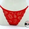 Perizoma Filo Sexy Rosso Diva By Prive' 3457 -Moda Lingerie Negozio piz