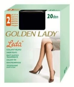 Collant Velato 20 Den Golden Lady Art. Leda -Moda Lingerie Negozio s l300