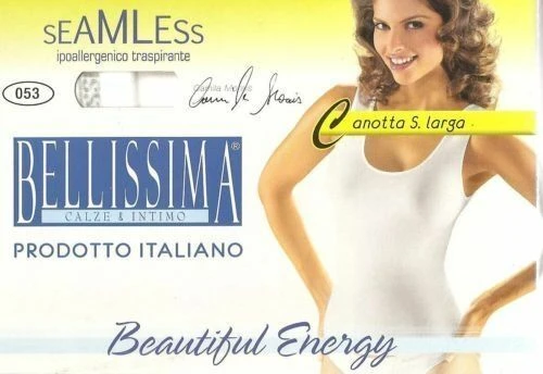 Canottiera Donna Spalla Larga Bellissima Art 053 4 Canottiera Donna Spalla Larga Bellissima Art 053 - immagine 2