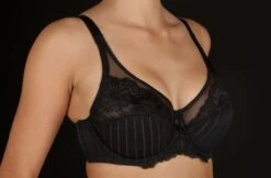 Reggiseno Con Ferretto Senza Imbottitura Coppa C-E Selene Art. Mariluz -Moda Lingerie Negozio s mariluz negro