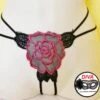 Perizoma Donna Sexy Filo Diva By Prive' Rosa Ricamata -Moda Lingerie Negozio thumbnail photo 2019 10 21 13 06 42