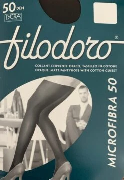 Collant Donna Coprente Opaco Filodoro Microfibra 50