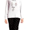 Pigiama Donna Manica Lunga 100% Cotone Karel 6152 -Moda Lingerie Negozio thumbnail photo 2020 04 17 15 41 25 1