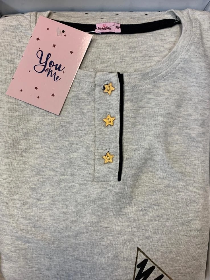 Pigiama Donna Cotone Interlock Invernale You&Me 158 Special Price 4 Pigiama Donna Cotone Interlock Invernale You&Me 158 Special Price - immagine 2
